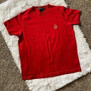 Lauren Ralph Lauren Crest Top Red Size Small‎